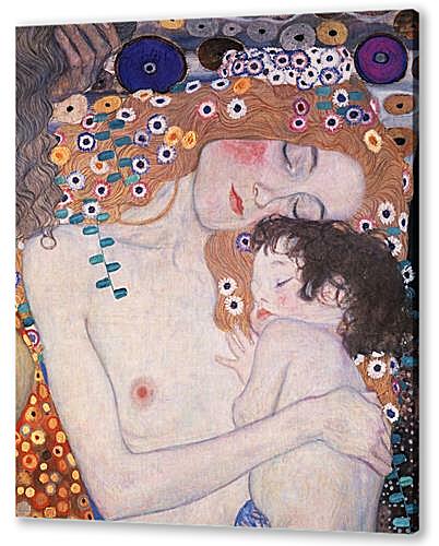 Картина маслом - мать и дитя (Фрагмент Три возраста женщины )