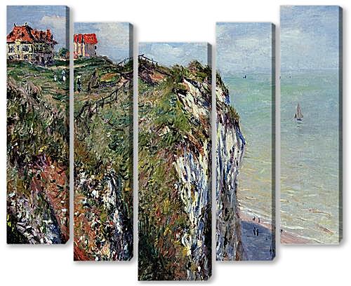 Модульная картина - The Cliff at Dieppe	
