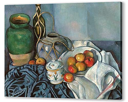 Still life with apples	
