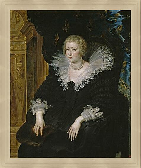 Картина - Ana de Austria, reina de Francia	
