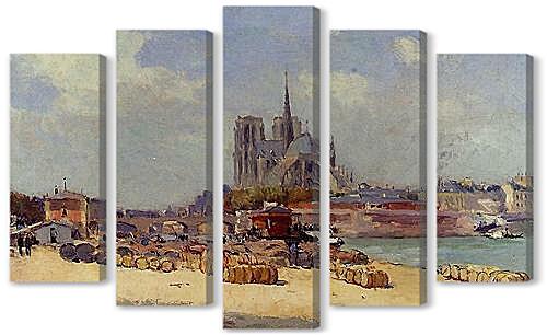 Модульная картина - Notre Dame, Paris
