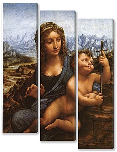Модульная картина - Мадонна и ребенок	
