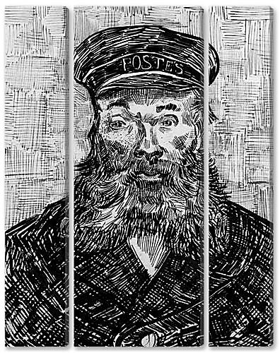 Модульная картина - Portrait of the Postman Joseph Roulin
