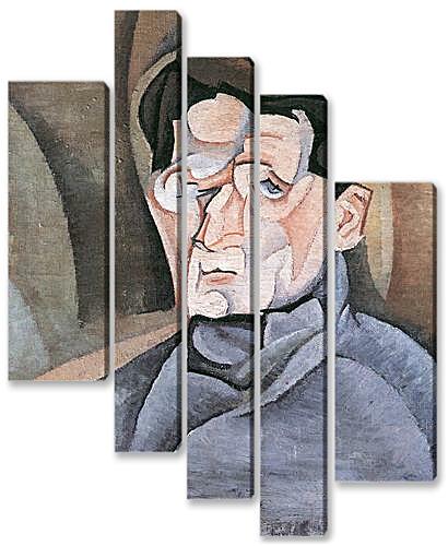 Модульная картина - Portrait Maurice Raynal	
