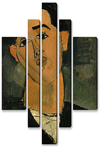 Модульная картина - Amedeo Modigliani