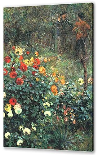 Постер (плакат) - The Garden in the Rue Cortot at Montmartre
