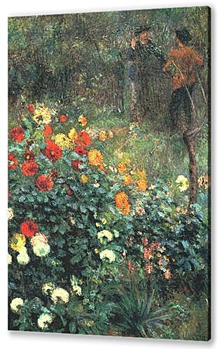 Картина маслом - The Garden in the Rue Cortot at Montmartre
