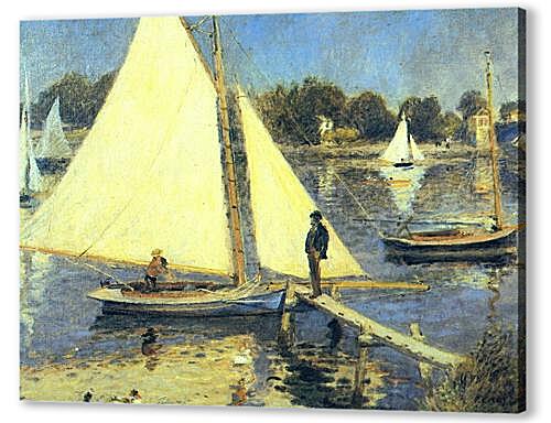 Картина маслом - Sailboats at Argenteuil
