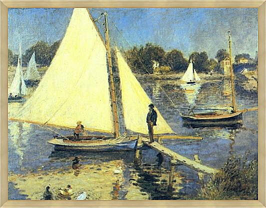 Картина - Sailboats at Argenteuil
