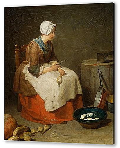 The kitchen maid
