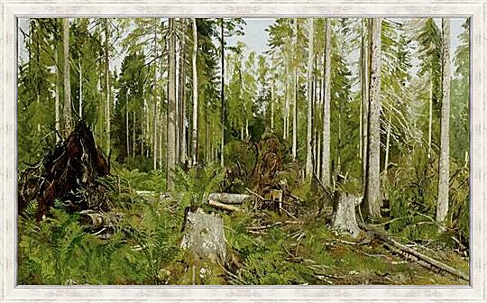 Картина - Сосновый лес	
