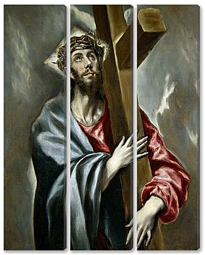 Модульная картина - Christ Clasping the Cross	
