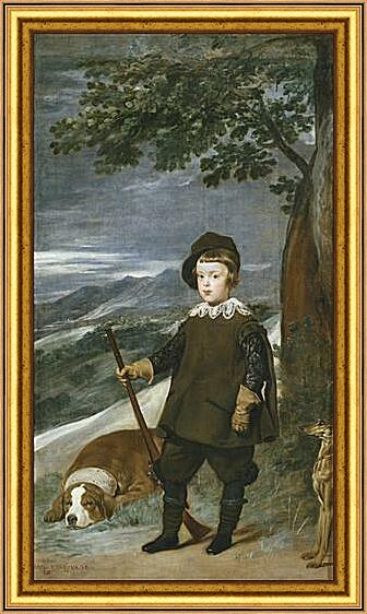 Картина - Prince Baltasar Carlos as a Hunter	
