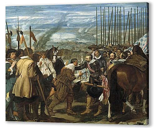 Картина маслом - The Surrender of Breda or The Lances	
