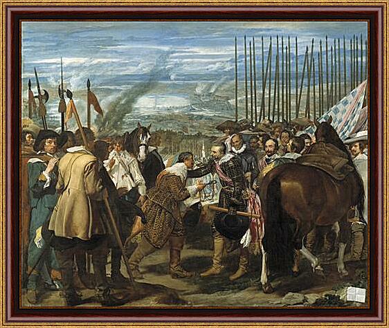 Картина - The Surrender of Breda or The Lances	
