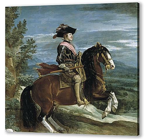 Постер (плакат) - Felipe IV on Horseback	
