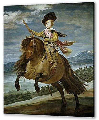 Постер (плакат) - Prince Baltasar Carlos on Horseback	
