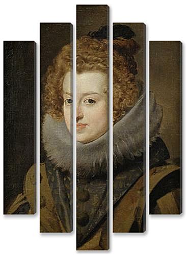 Модульная картина - Maria de Austria Queen of Hungary	
