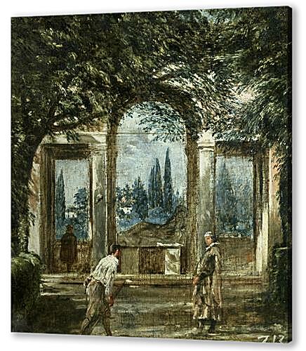 Постер (плакат) - The Medici Gardens in Rome	
