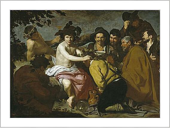 Картина - The Triumph of Bacchus or the Drinkers	
