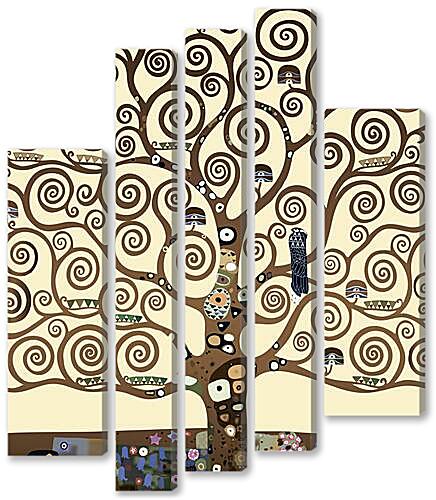 Модульная картина - The tree of life