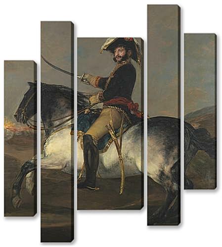 Модульная картина - General Jose de Palafox on Horseback
