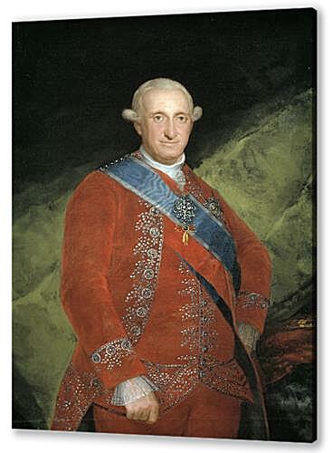 Постер (плакат) - King Carlos 4 in Red
