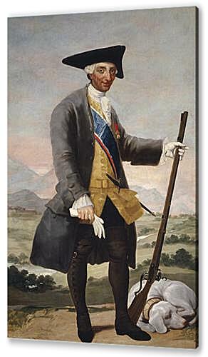 Постер (плакат) - Carlos III in Hunting Costume

