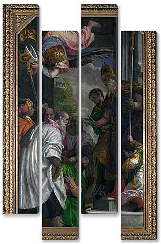 Модульная картина - The Consecration of Saint Nicholas
