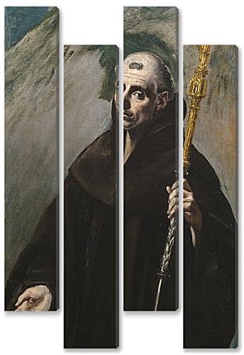 Модульная картина - Saint Benedict	

