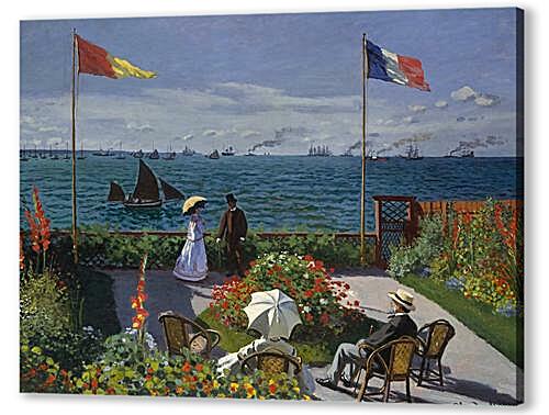 Картина маслом - Jardin a Sainte-Adresse