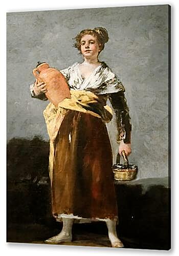 Картина маслом - The water carrier
