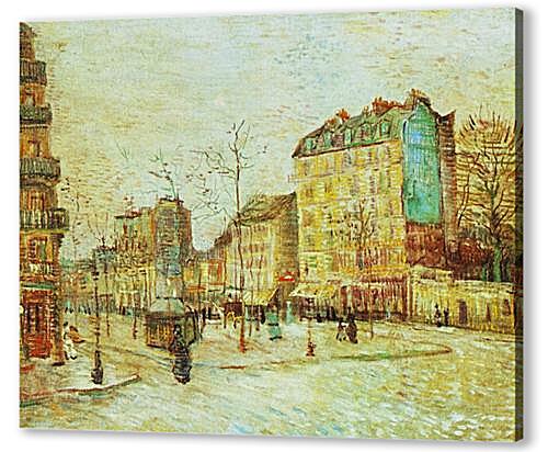 Картина маслом - Boulevard de Clichy
