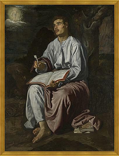 Картина - Saint John the Evangelist on the Island of patmos	
