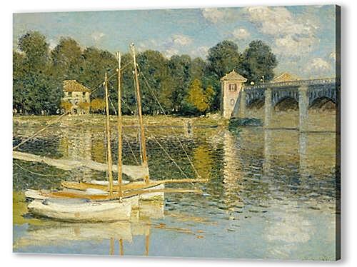 Картина маслом - The Bridge at Argenteuil	
