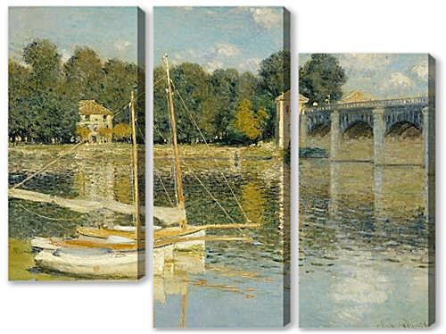 Модульная картина - The Bridge at Argenteuil	
