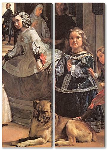 Модульная картина - Las Meninas (Detail)	
