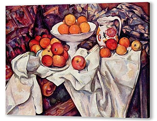 Постер (плакат) - Still Life with Apples and Oranges	
