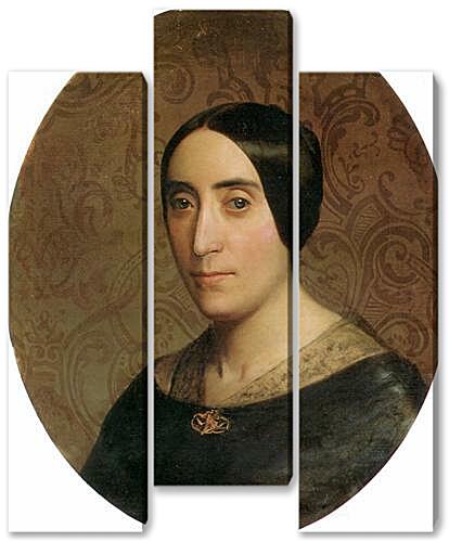 Модульная картина - A Portrait of Amelina Dufaud Bouguereau
