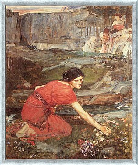 Картина - Study for the Maidens Picking Flowers by a Stream
