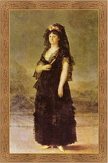 Картина - Portrait of the Queen of Spain Maria Louisa, nee Bourbon-Parma
