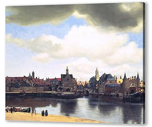 Картина маслом - Ansicht von Delft
