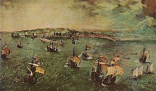 Картина - Hafen von Neapel
