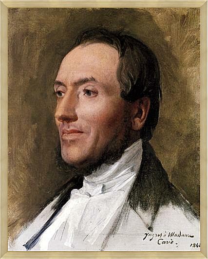 Картина - Portrait of Hygin Edmond Ludovic Auguste Cave
