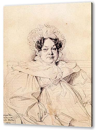 Картина маслом - Madame Louis Francois Bertin, nee Genevieve Aimee Victoire Boutard
