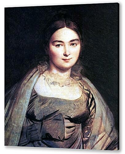 Картина маслом - Madame Jean Auguste Dominique Ingres, nee Madeleine Chapelle
