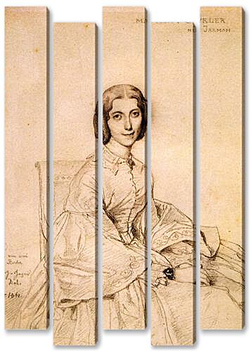 Модульная картина - Madame Franz Adolf von Stuerler, nee Matilda Jarman
