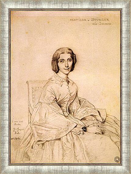 Картина - Madame Franz Adolf von Stuerler, nee Matilda Jarman
