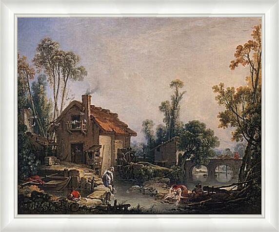 Картина - Landscape with Watermill
