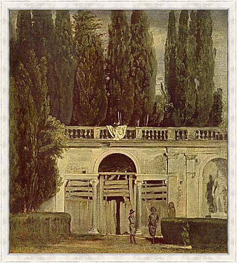 Картина - Villa Medici, Grotto-Loggia Facade	
